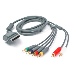 **XB360 Cable Video Component AV 5RCA Bulk@