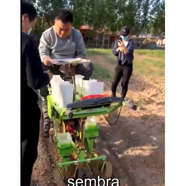 0 Transplantadora de hortalizas automatica motorizadar r3m tras