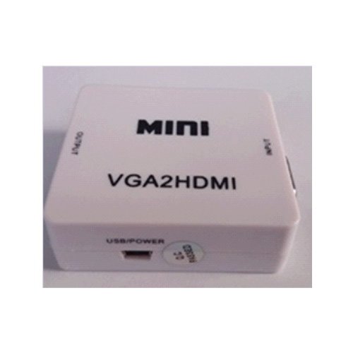 Conversor Convertidor Adaptador VGA y audio a HDMI Activo $900