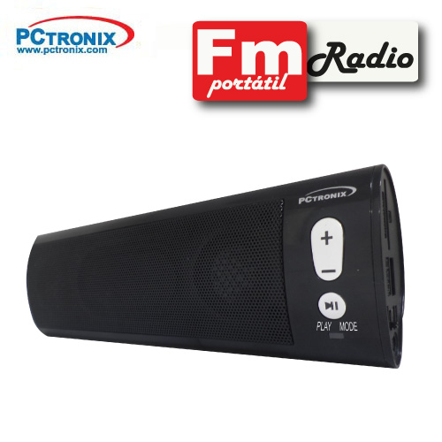 Mini Parlante Mp3 y FM FM-51 SD y USB 2.1 4W RMS Caja x5010*